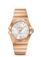 Omega Constellation Co-Axial 38 Day-Date Yellow Gold / Silver (123.50.38.22.02.001)