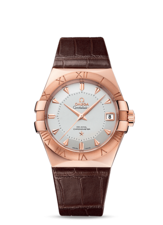 Omega - 123.53.38.21.02.001  Constellation Co-Axial 38 Sedna Gold