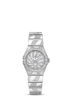 Omega Constellation Quartz 24 Polished White Gold / Diamond / MOP Supernova (123.55.24.60.55.012)