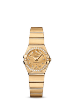 Omega Constellation Quartz 27 Polished Stainless Steel / MOP (123.55.24.60.58.001)