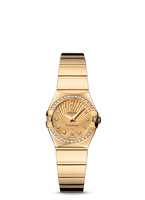 Omega Constellation Quartz 24 Polished Yellow Gold / Diamond / MOP (123.55.24.60.58.002)