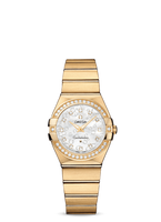 Omega Constellation Quartz 27 Brushed Red Gold / Diamond / MOP Omega (123.55.27.60.55.016)