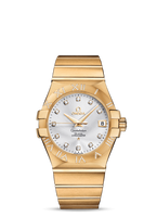 Omega Constellation Co-Axial 35 Stainless Steel / Yellow Gold / Black (123.55.35.20.52.004)