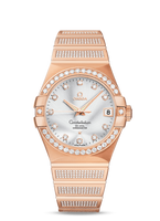 Omega Constellation Co-Axial 38 Red Gold / Diamond / Silver (123.55.38.21.52.005)