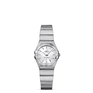 Omega - 123.10.24.60.02.001  Constellation Quartz 24 Brushed Stainless Steel / Silver