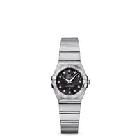 Omega Constellation Quartz 24 Brushed Stainless Steel / Diamond / MOP (123.10.24.60.51.001)