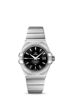 Omega Constellation Quartz 27 Brushed Stainless Steel / Silver (123.10.31.20.01.001)