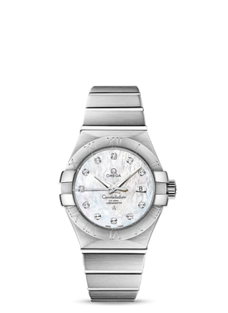 Omega - 123.10.31.20.55.001  Constellation Co-Axial 31 Stainless Steel / MOP