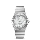 Omega - 123.10.38.21.52.001  Constellation Co-Axial 38 Stainless Steel / Silver