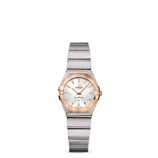 Omega - 123.20.24.60.02.001  Constellation Quartz 24 Brushed Stainless Steel / Red Gold / Silver