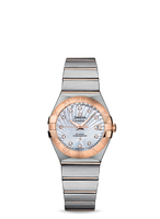 Omega Constellation Co-Axial 27 Brushed Stainless Steel / Diamond / MOP Stars (123.20.27.20.55.001)