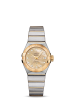 Omega Constellation Co-Axial 27 Brushed Red Gold / Blue Supernova (123.20.27.20.57.002)