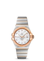 Omega Constellation Co-Axial 31 Stainless Steel / Red Gold / Diamond / MOP Supernova (123.20.31.20.55.001)