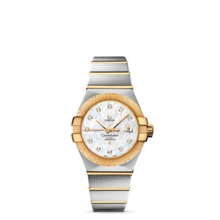 Omega - 123.20.31.20.55.002  Constellation Co-Axial 31 Stainless Steel / Yellow Gold / MOP