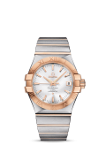 Omega - 123.20.35.20.02.001  Constellation Co-Axial 35 Stainless Steel / Red Gold / Silver