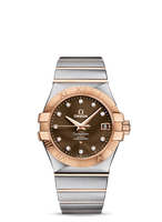 Omega Constellation Co-Axial 35 Stainless Steel / Yellow Gold / Silver (123.20.35.20.63.001)