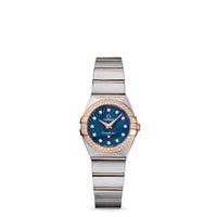 Omega Constellation Co-Axial 27 Brushed Stainless Steel / Red Gold / Diamond / MOP Supernova (123.25.24.60.53.001)