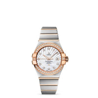 Omega Constellation Co-Axial 31 Stainless Steel / Red Gold / Diamond / Brown Supernova (123.25.31.20.55.001)