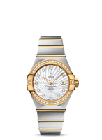 Omega Constellation Co-Axial 31 Stainless Steel / Yellow Gold / Champagne Supernova (123.25.31.20.55.002)