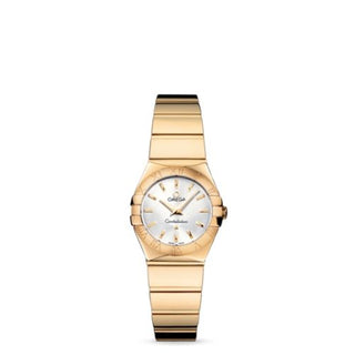 Omega - 123.50.24.60.02.004  Constellation Quartz 24 Polished Yellow Gold / Silver