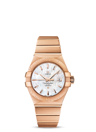 Omega - 123.50.31.20.05.001  Constellation Co-Axial 31 Red Gold / MOP