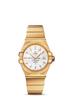 Omega Constellation Co-Axial 31 Yellow Gold / Diamond / Champagne Supernova (123.50.31.20.05.002)