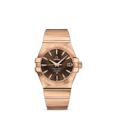 Omega - 123.50.35.20.13.001  Constellation Co-Axial 35 Red Gold / Brown