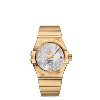 Omega - 123.50.35.20.52.004  Constellation Co-Axial 35 Yellow Gold / Silver Omega