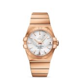 Omega - 123.50.38.21.02.001  Constellation Co-Axial 38 Red Gold / Silver