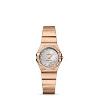 Omega Constellation Co-Axial Master Chronometer 27 Stainless Steel / Silver Silk-Diamond (123.55.24.60.52.001)