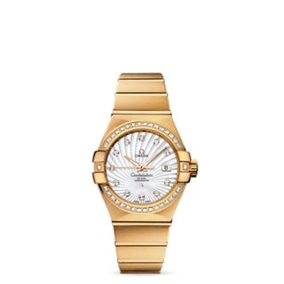 Omega - 123.55.31.20.55.002  Constellation Co-Axial 31 Yellow Gold / Diamond / MOP Supernova