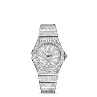 Omega - 123.55.31.20.55.007  Constellation Co-Axial 31 White Gold / Snow / Diamond Supernova