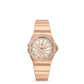 Omega - 123.55.31.20.55.010  Constellation Co-Axial 31 Red Gold / Snow / Diamond Supernova