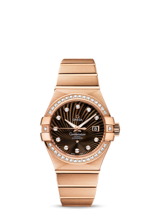 Omega - 123.55.31.20.63.001  Constellation Co-Axial 31 Red Gold / Diamond / Brown Supernova