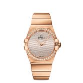 Omega - 123.55.38.20.99.004  Constellation Co-Axial 38 Red Gold / Diamond / Diamond