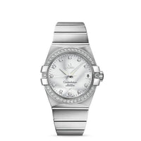 Omega Constellation Co-Axial 38 White Gold / Diamond / Black (123.55.38.21.52.003)