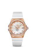 Omega - 123.57.35.20.55.001  Constellation Co-Axial 35 Red Gold / Diamond / MOP Supernova / Rubber