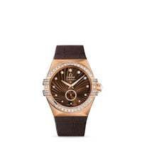 Omega Constellation Quartz 35 Red Gold / White Supernova / Alligator (123.58.35.20.63.001)