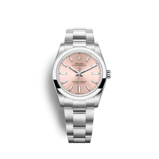 Rolex - 124200-0004  Oyster Perpetual 34 Stainless Steel / Pink