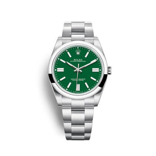 Rolex - 124300-0005  Oyster Perpetual 41 Stainless Steel / Green