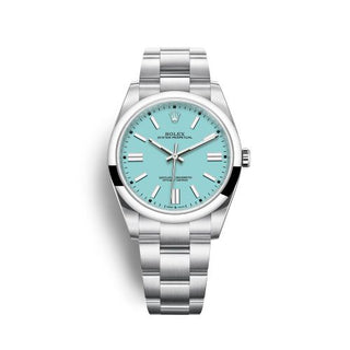 Rolex - 124300-0006  Oyster Perpetual 41 Stainless Steel / Turquoise