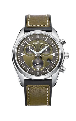 Eterna - 1250.41.50.1360  KonTiki Quartz Chronograph Khaki