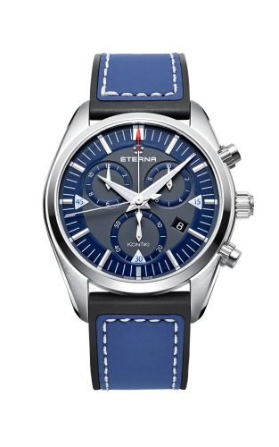 Eterna - 1250.41.81.1303  KonTiki Quartz Chronograph Blue