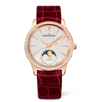 Jaeger-LeCoultre Master Ultra Thin Moon 34 Pink Gold / Eggshell / Alligator (1252501)