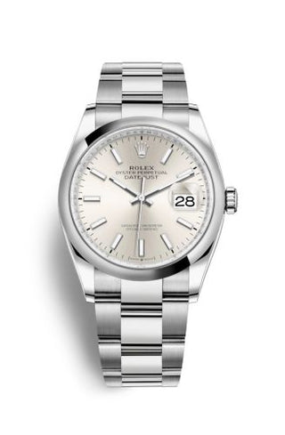 Rolex - 126200-0002  Datejust 36 Stainless Steel / Domed / Silver / Oyster