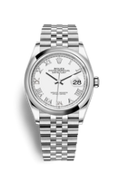 Rolex Datejust 36 Stainless Steel / Diamond / Silver / Jubilee (126200-0007)