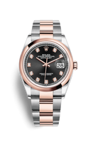 Rolex Datejust 36 Stainless Steel / Everose / Smooth / MOP Diamond / Jubilee (126201-0020)