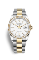 Rolex Datejust 36 Stainless Steel / Yellow Gold / Diamond / Black Diamond / Jubilee (126283RBR-0006)