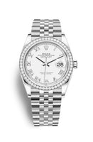 Rolex Datejust 36 Stainless Steel / Diamond / Blue-Diamond / Jubilee (126284RBR-0017)