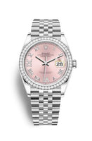 Rolex Datejust 36 Stainless Steel / Diamond / Black-Diamond / Oyster (126284RBR-0023)